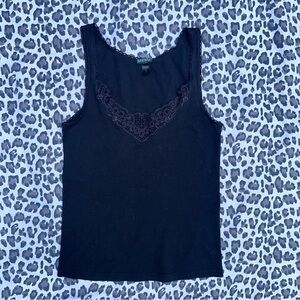 Ralph Lauren Black Tank Top